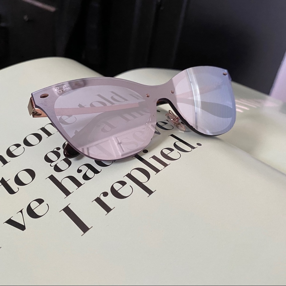 Ray Ban Blaze Cat Eye - Periwinkle Blue